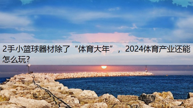 2手小篮球器材除了“体育大年”，2024体育产业还能怎么玩？