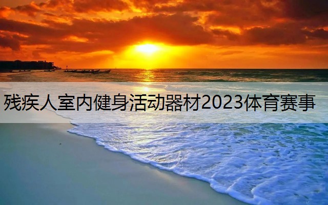 <strong>残疾人室内健身活动器材2023体育赛事</strong>