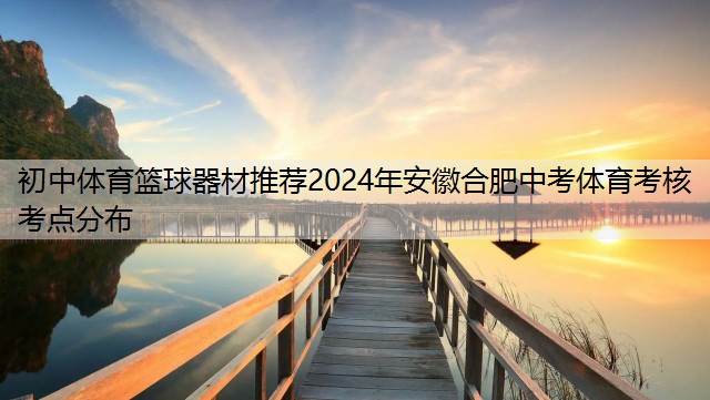 初中体育篮球器材推荐2024年安徽合肥中考体育考核考点分布