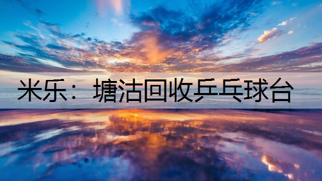 塘沽回收乒乓球台