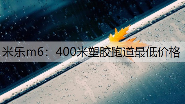 400米塑胶跑道最低价格