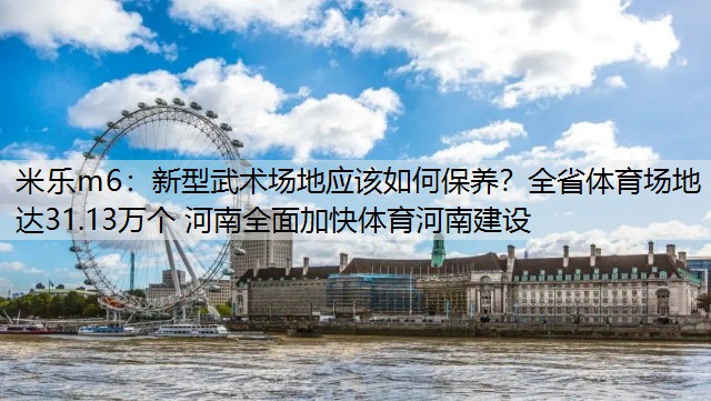 新型武术场地应该如何保养？全省体育场地达31.13万个 河南全面加快体育河南建设